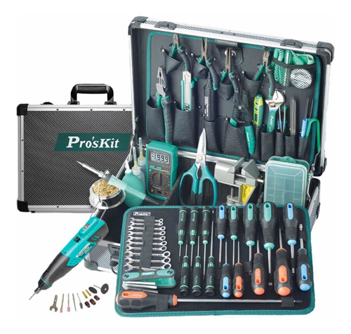 Kit De Herramientas Para Electrónica Profesional Pk1900na