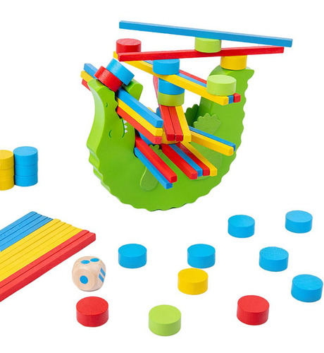 Juegos De Mesa Balance Block, Juguetes De Madera, Educativos