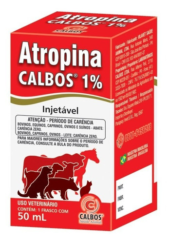 Atropina 1% 50 Ml - Calbos