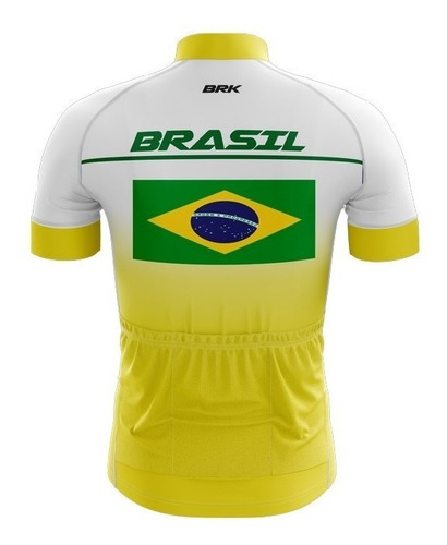 Imagem 2 de 3 de Camisa Ciclismo Brk Brasil Com Fpu 50+