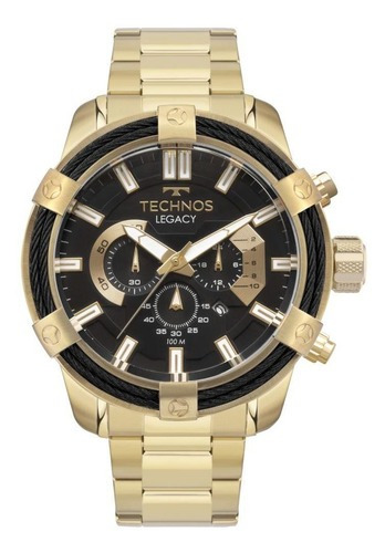 Relógio Technos Masculino Legacy Dourado - Os2abv/1p
