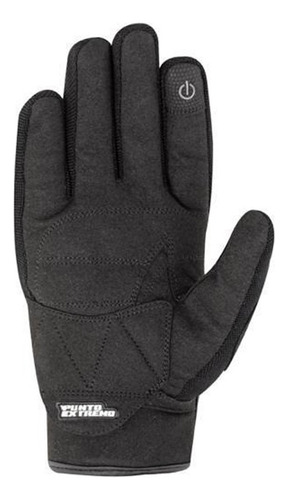 Guantes Textiles Punto Extremo Figther Negro Touch Talla S