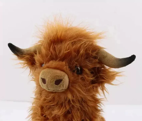 Jinshang Lindos Juguetes De Peluche De Vaca Peluda 2025