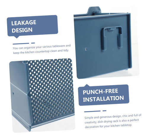 Fe Cesta Desagüe Multifuncional Con Organizador Plegable