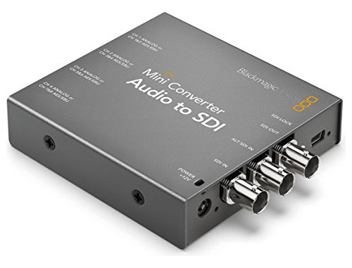 Blackmagic Design Mini Converter Audio Para Sdi Convmcauds