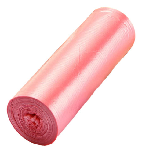 100 Piezas Bolsas De Basura Bolsas De Basura Fuertes Rosa