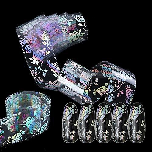 Imagen 2 de 7 de Pegatinas De Transferencia De Papel De Uñas Suministros De