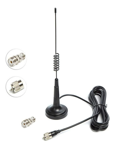 Antena Cb De 14 Pulgadas Para Radio Cb De Mano 27 Mhz Kit Co