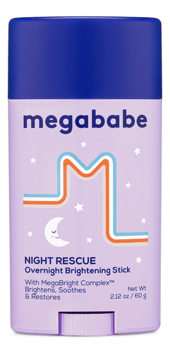 Megababe Night Rescue | Iluminador Y Calmante | 2.12 Oz