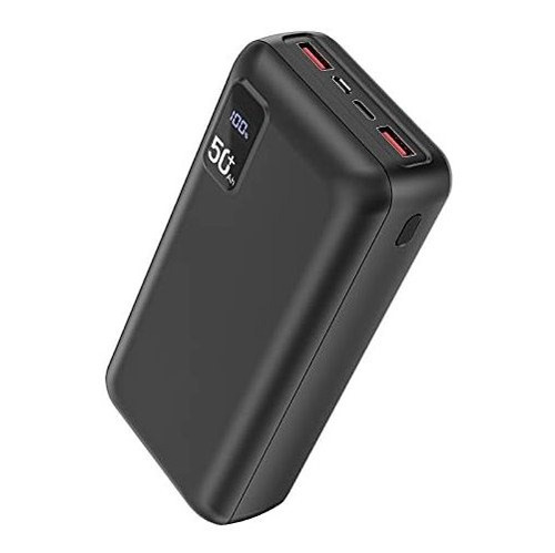 Power Bank 50000mah 22.5w Carga Rápida Portátil Usb-c