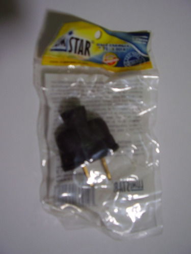 Enchufe Macho Abs Lumistar/ Fermetal 15 Amp 125 Voltios