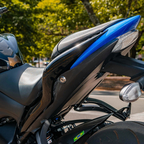 Imagem 6 de 10 de Moto Suzuki Gsx-s 1000 2020 Azul Baixo Km