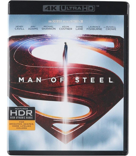 4K Ultra HD + Blu-ray Man Of Steel / Superman El Hombre De Acero