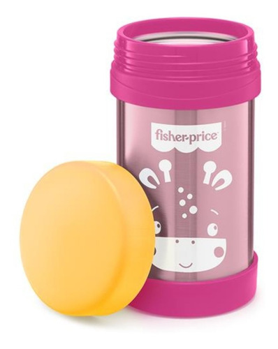 Imagem 6 de 8 de Garrafinha Infantil De Inox Canudo Silicone + Pote Térmico