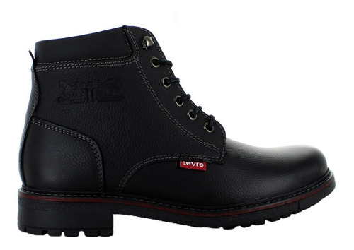 Levis Bota Militar Piel Negro Para Hombre 80230