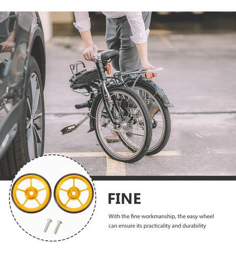 Ruedas De Bicicleta Plegables De Uso Diario, Pieza De Bicicl