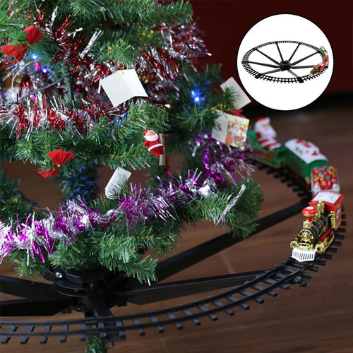 El Tren Eléctrico Navideño Puede Colgar El Árbol De Navidady