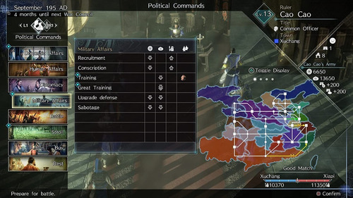 Imagen 3 de 5 de Dynasty Warriors 9 Empires - Nintendo Switch Fisico Sellado