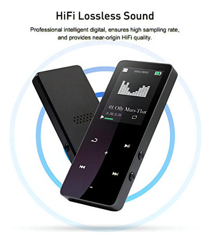 Reproductor De Mp3 Con Bluetooth 40gb Reproductor De Música