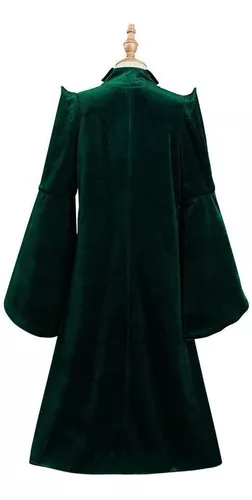 Profesora de Mujer McGonagall Disfraz de Mono Verde Chile