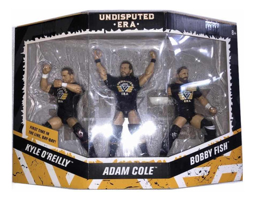 K Oreilly, A Cole & B Fish Undisputed Era Elite Mattel (Reacondicionado)