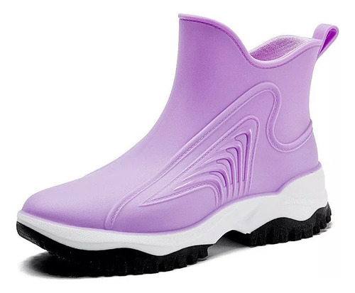 Botas De Lluvia De Moda, Zapatos De Cocina Botines Mujer