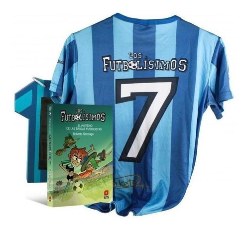 Libro: Futbolísimos. Pack Camiseta - Libro N.19. Santiago, R