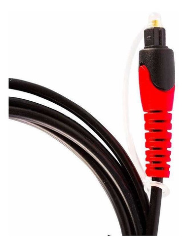 Cabos Óptico Toslink - 2 Metros - Kit Com 5
