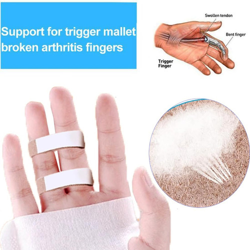 Skeerthy Finger Buddy Wraps, 8 Unidades De Cintas Para Dedos