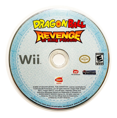 Dragon Ball Revenge Of King Piccolo - Nintendo Wii