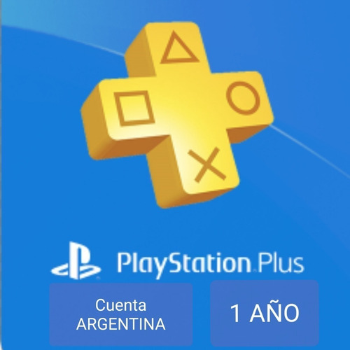 Codigo Playstation Plus Argentina 12 Meses - 1 Año 