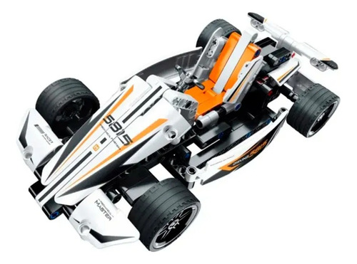 Auto De Carreras 187 Piezas Bloques P/armar Ft120