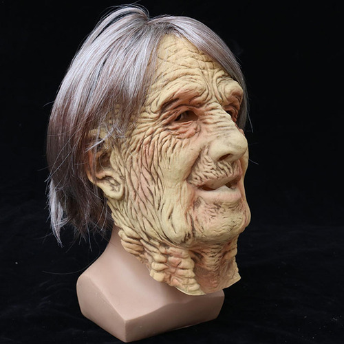 Cubierta Facial De Halloween Para Anciano Cubierta Facial Re