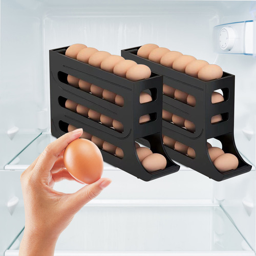 Refrigerador De 30 Ovos, Prateleira De Ovos, Dispensador De