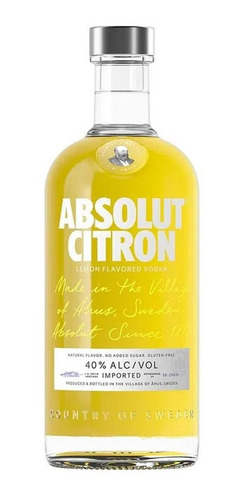 Pack De 2 Vodka Absolut Citron 750 Ml