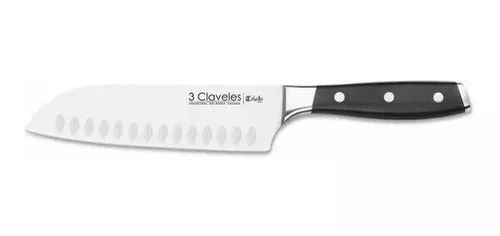 Cuchillo 3 Claveles Uniblock Cocinero 25 Cm Blanco 1966