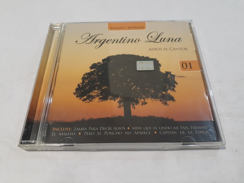 Pasado/mañana, Argentino Luna - Cd 2011 Nacional Nm 9/10