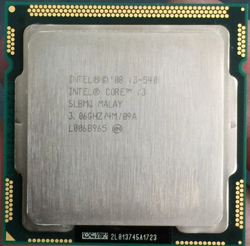 Processador Intel Core I3-540 3.06ghz 4mb 5gts Hd 