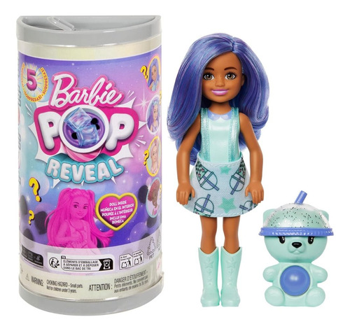 Barbie Pop Reveal Bubble Mattel - Chelsea Surpresa