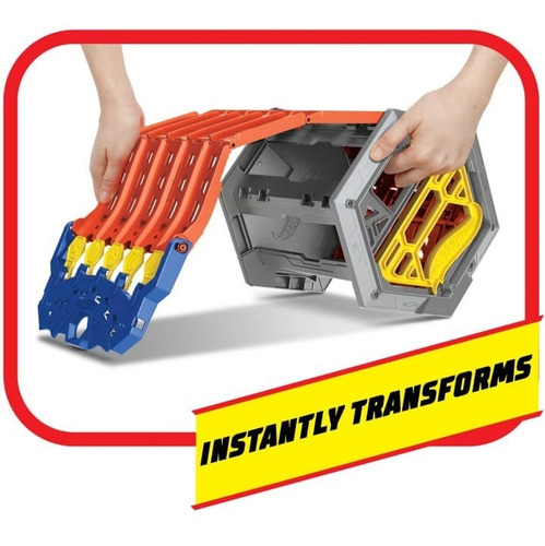 Imagem 4 de 6 de Pista Corrida Portátil Hot Wheels Roll Out Action - Mattel