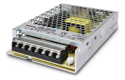Fonte Chaveada Entrada 100/240vca Saída 24vcc 100w 4,2a