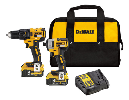 Kit Rotomartillo Llave Impacto Dewalt 20v Max Dck287