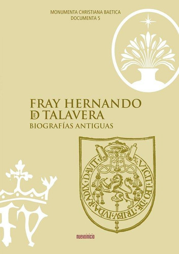 Libro: Fray Hernando De Talavera. Biografias Antiguas. Vv., 