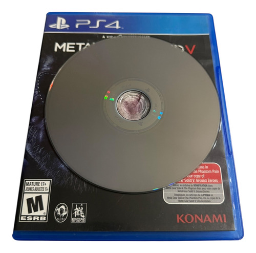 Metal Gear Solid V Ground Zeroes Para Playstation 4 Físico (Usado)