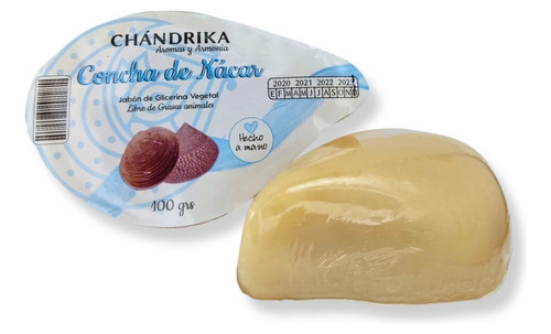 Jabon De Glicerina 100gr. Concha De Nácar | Chandrika