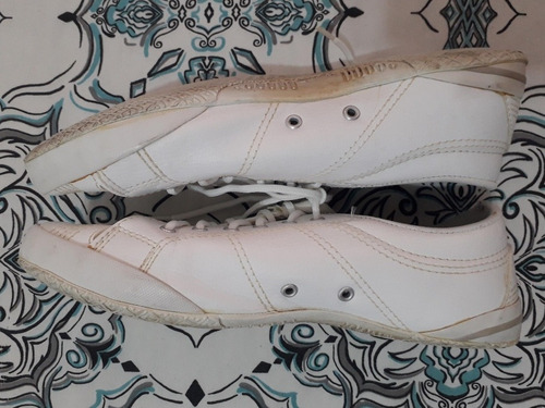 Tênis Converse All Star Branco Couro Retrô