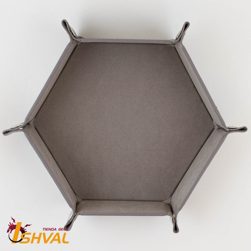 Imagen 4 de 5 de Bandeja Hexagonal Para Dados De Rol - Volcanic Crater