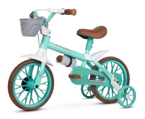 Bicicleta Infantil Aro 12 Antonella Baby Verde - Nathor