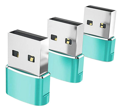 6 Convertidor Rápido De Enchufe Adaptador Tipo.1 A Usb