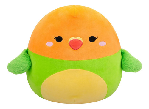 Squishmallows Original 14 Pulgadas Plath Green Y Orange Love